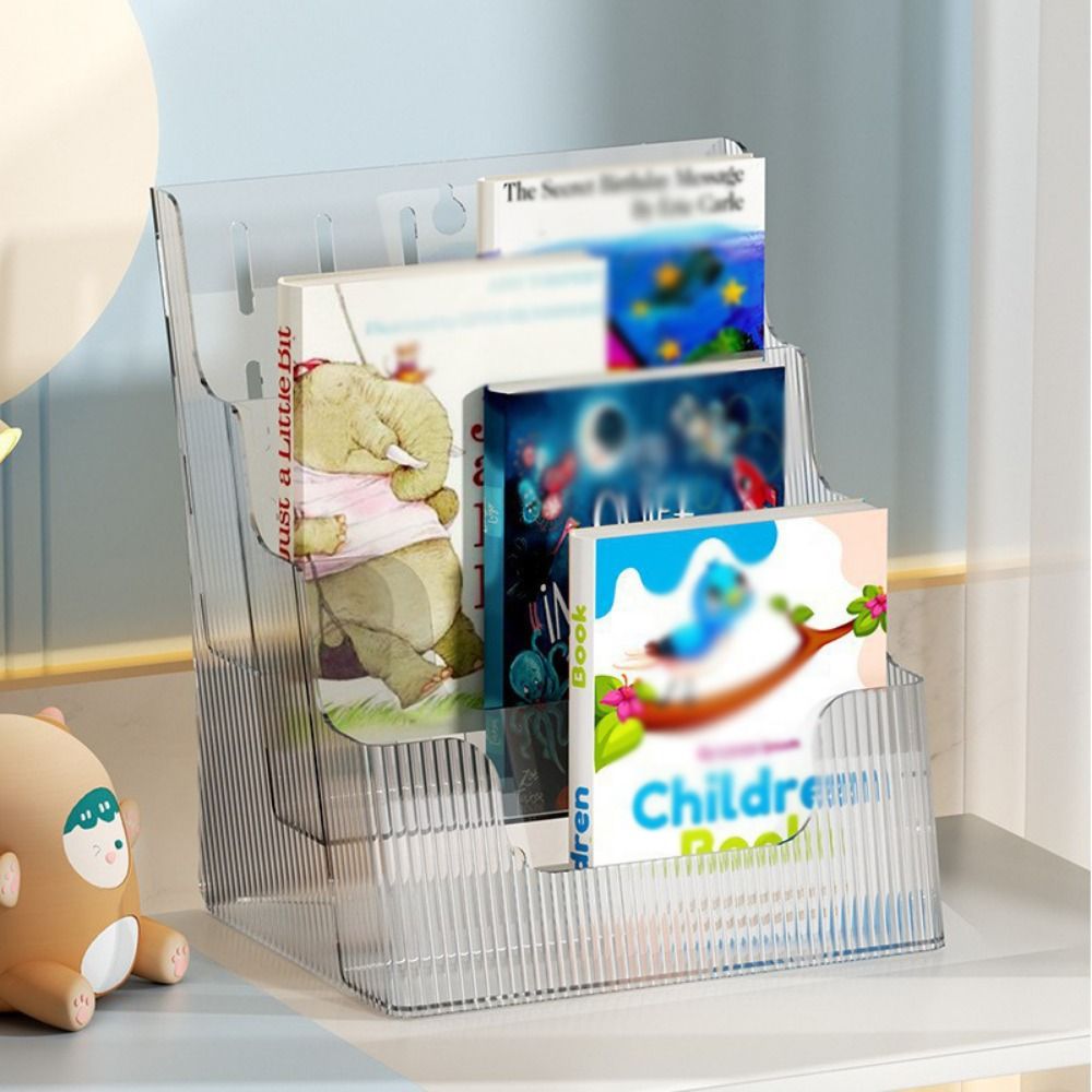 Home Decor Brochure - Clear Brochure Display Holder 3 Tiers