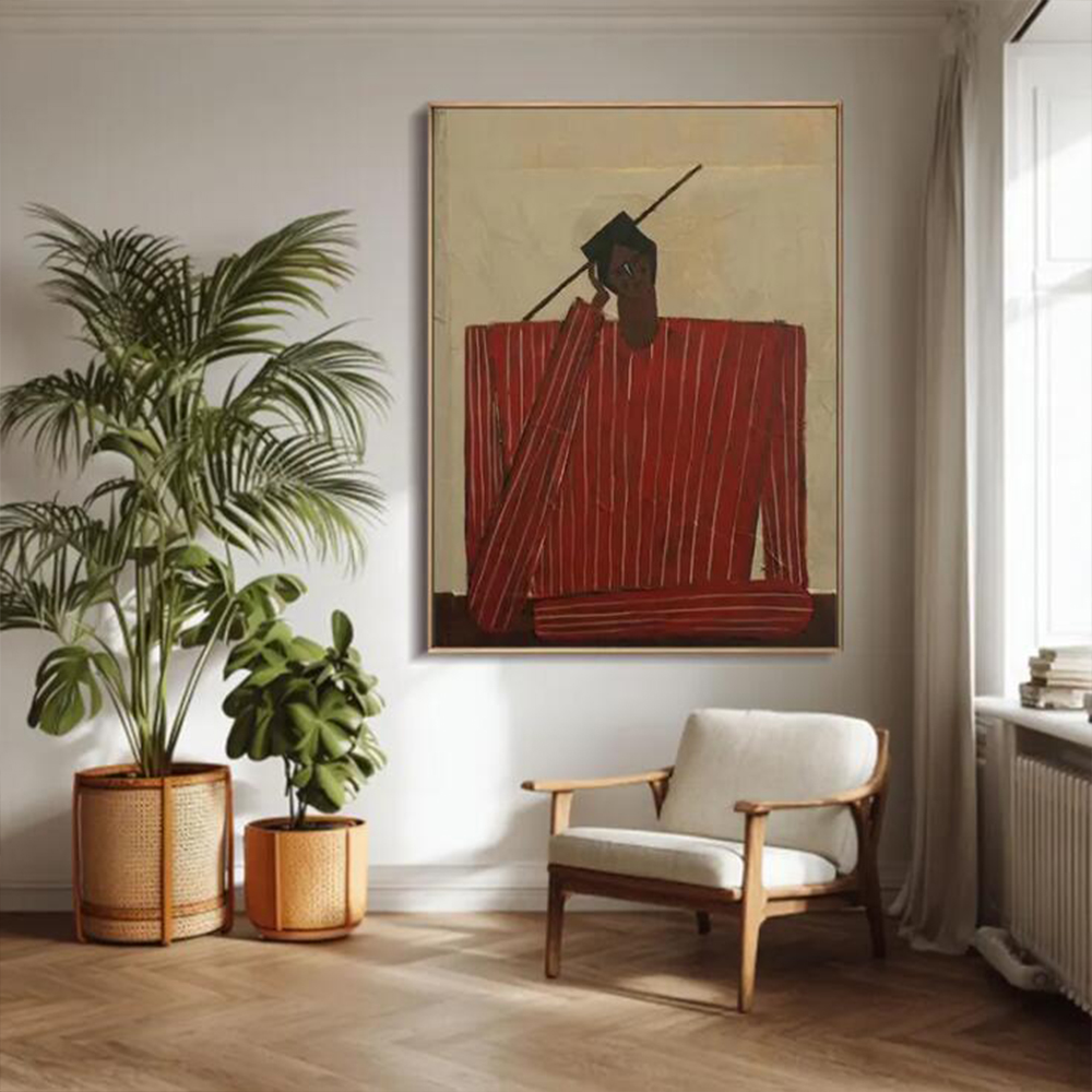 100% Handmade Abstract Oil Pai - Home Decor Free Images ulasan dan harga