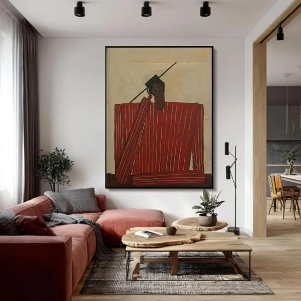 100% Handmade Abstract Oil Pai - Home Decor Free Images ulasan dan harga