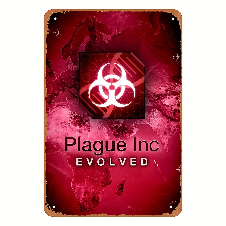 Vintage Style Plague Inc Evolv - Home Decor Video ulasan dan harga