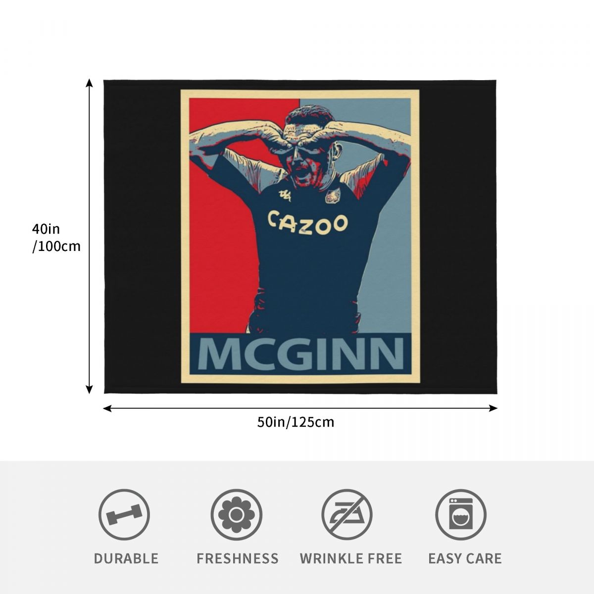 John McGinn Classic T-Shirt.pn - Home Decor Png ulasan dan harga