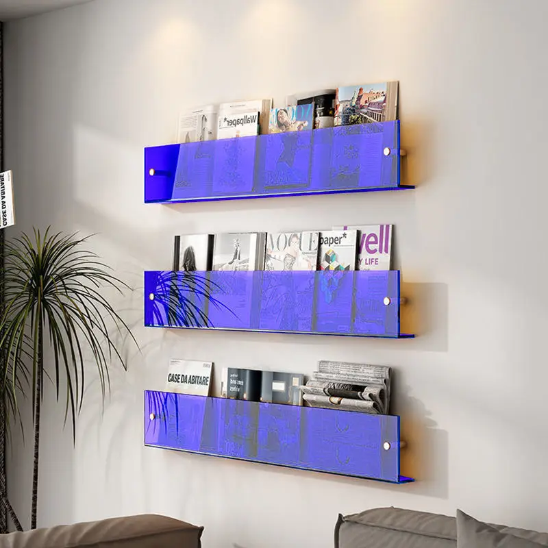 Acrylic Newspapers Book Magazi - Home Decor Brochure ulasan dan harga