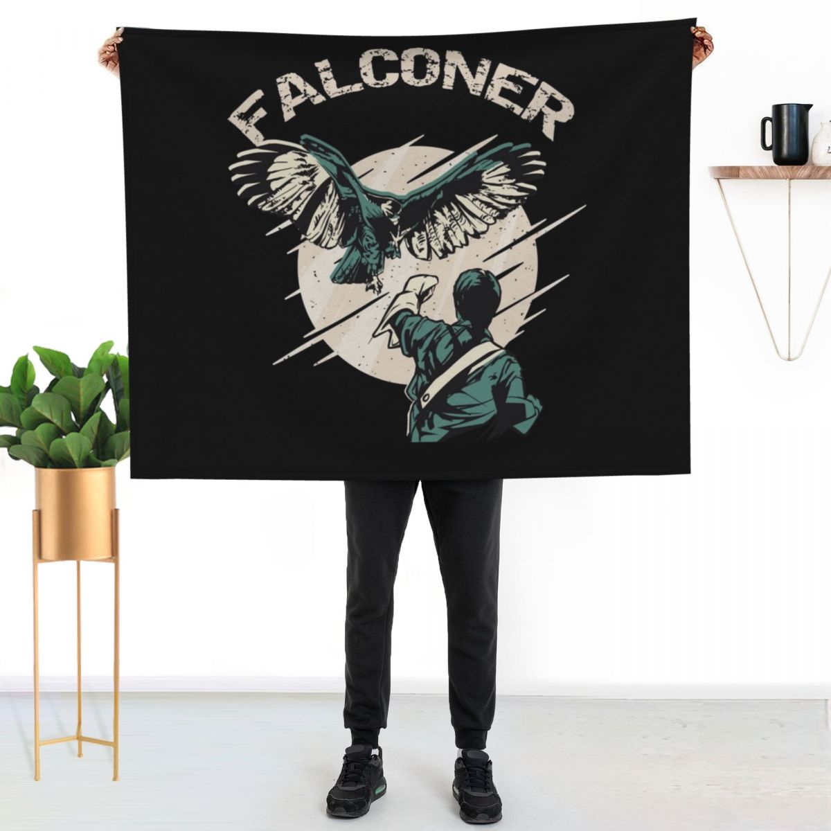 Falconry Bird landing on Falco - Home Decor Png ulasan dan harga