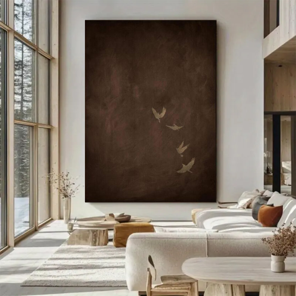 100% Handmade Abstract Oil Pai - Home Decor Free Images ulasan dan harga