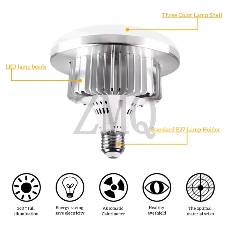 E27 85W 155W Lamp 3200K-5500K  - Home Decor Video ulasan dan harga
