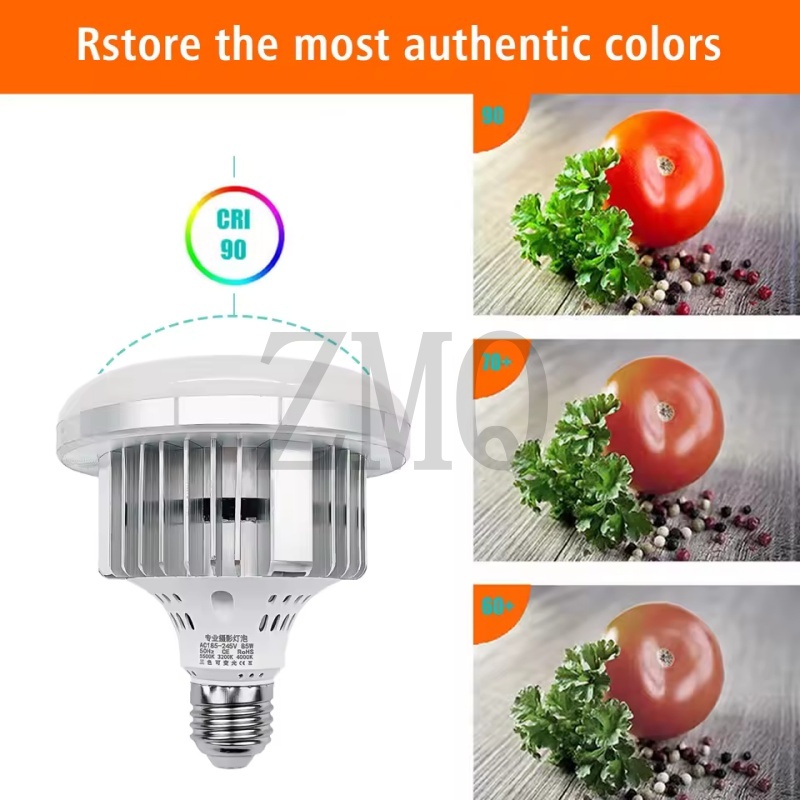 E27 85W 155W Lamp 3200K-5500K  - Home Decor Video ulasan dan harga