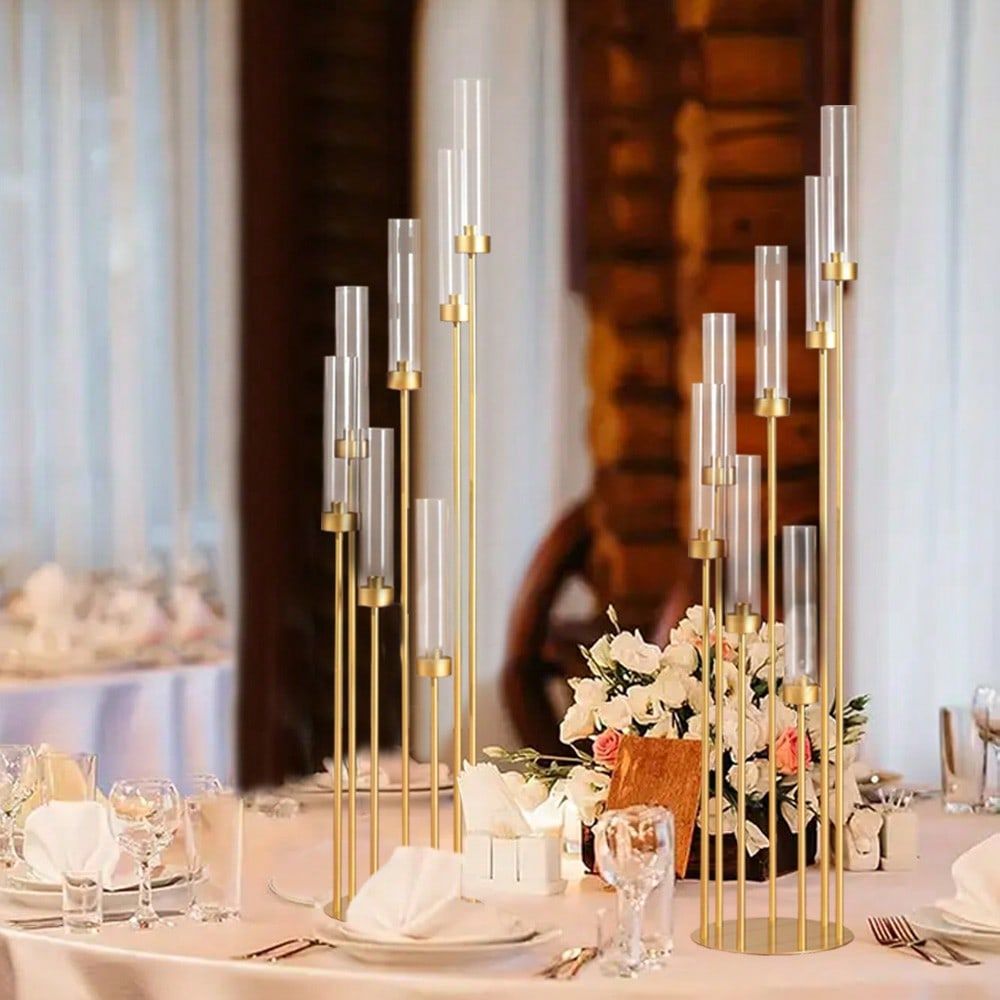 48inch Gold Floor Candle Holde - Flooring Home Decor ulasan dan harga