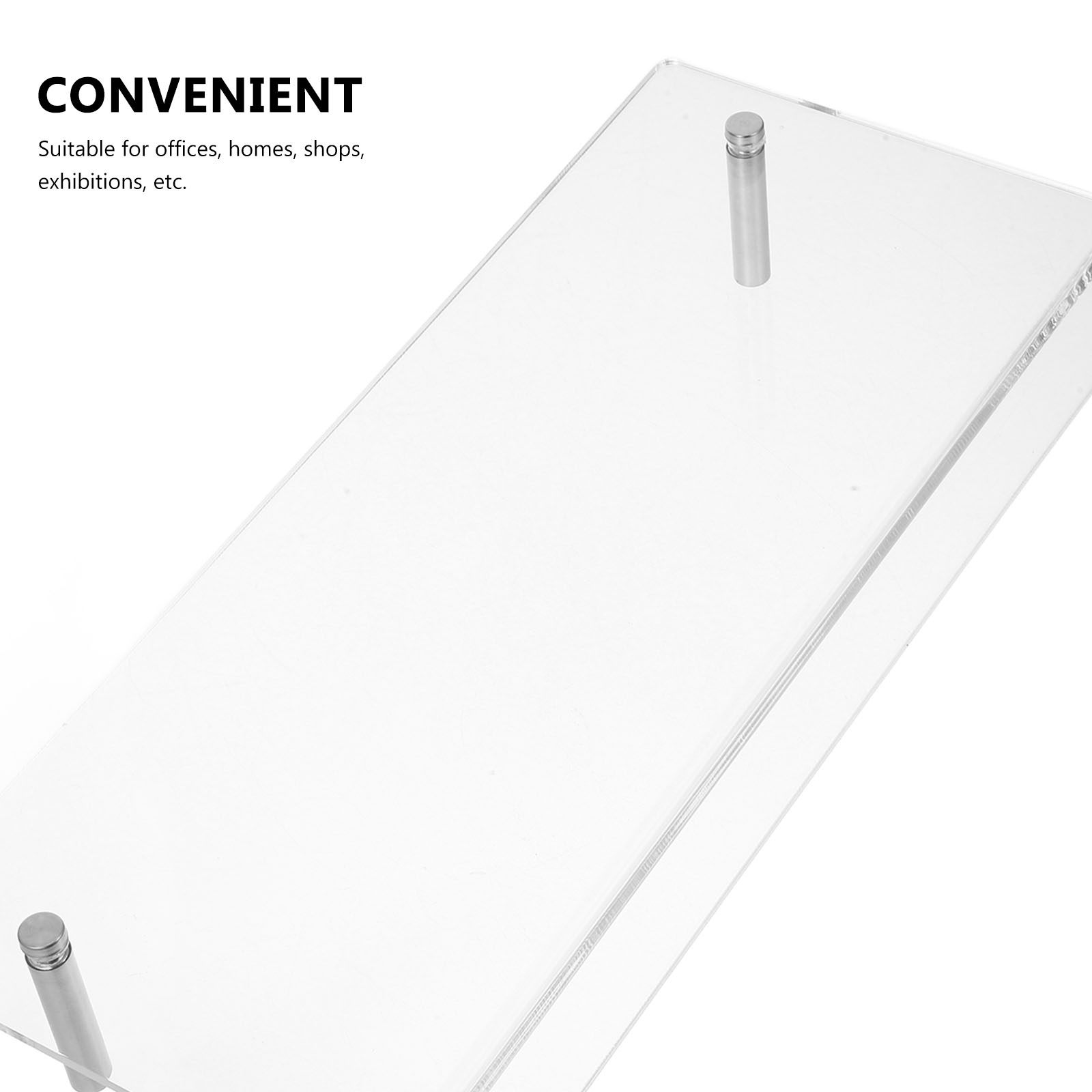 Modern Clear Acrylic Wall Shel - Home Decor Brochure ulasan dan harga