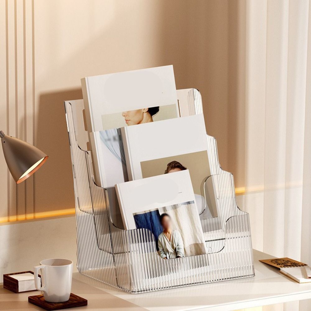 Clear Brochure Display Holder  - Home Decor Brochure ulasan dan harga