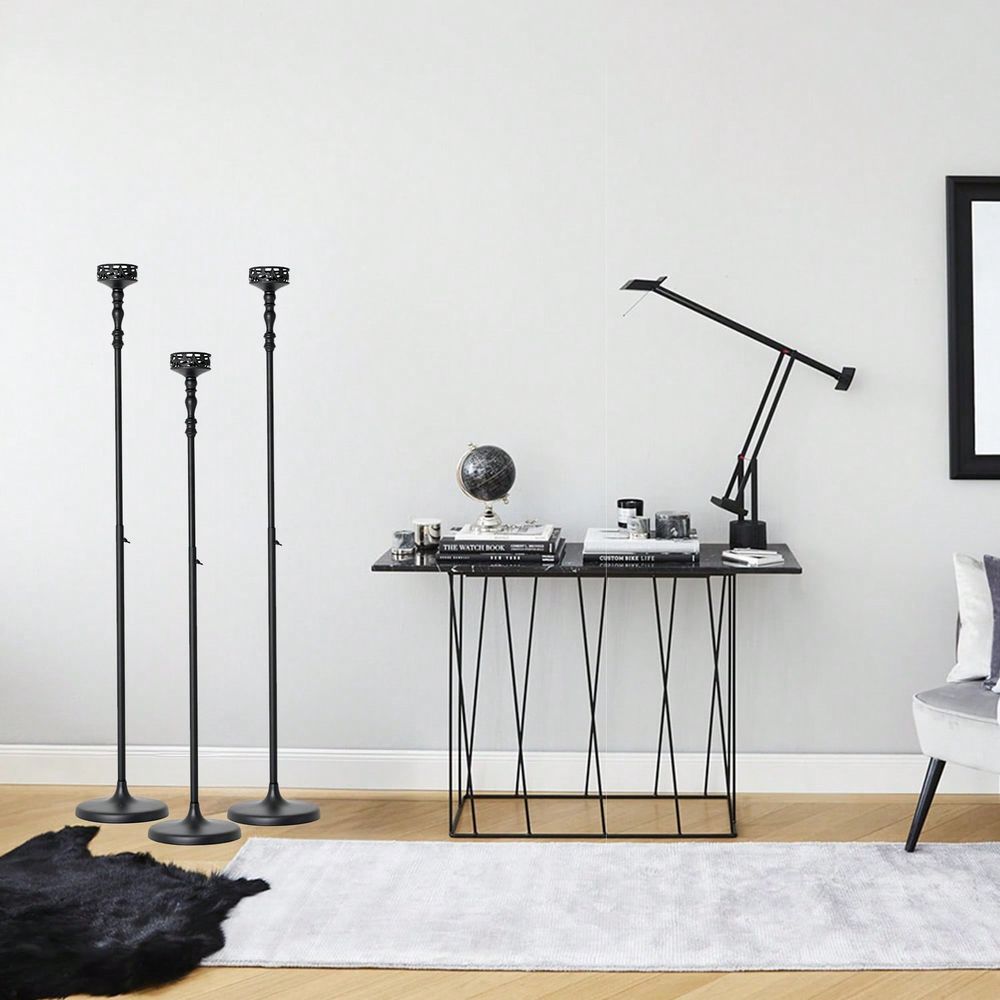 Adjustable Metal Taper Candle  - Flooring Home Decor ulasan dan harga