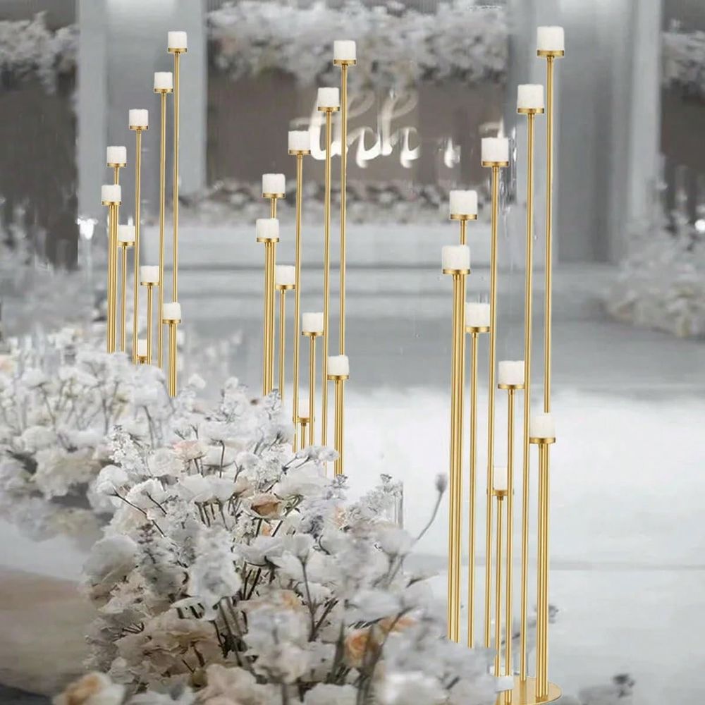 2Pcs 9 Arm Candelabra,Floor Ca - Flooring Home Decor ulasan dan harga