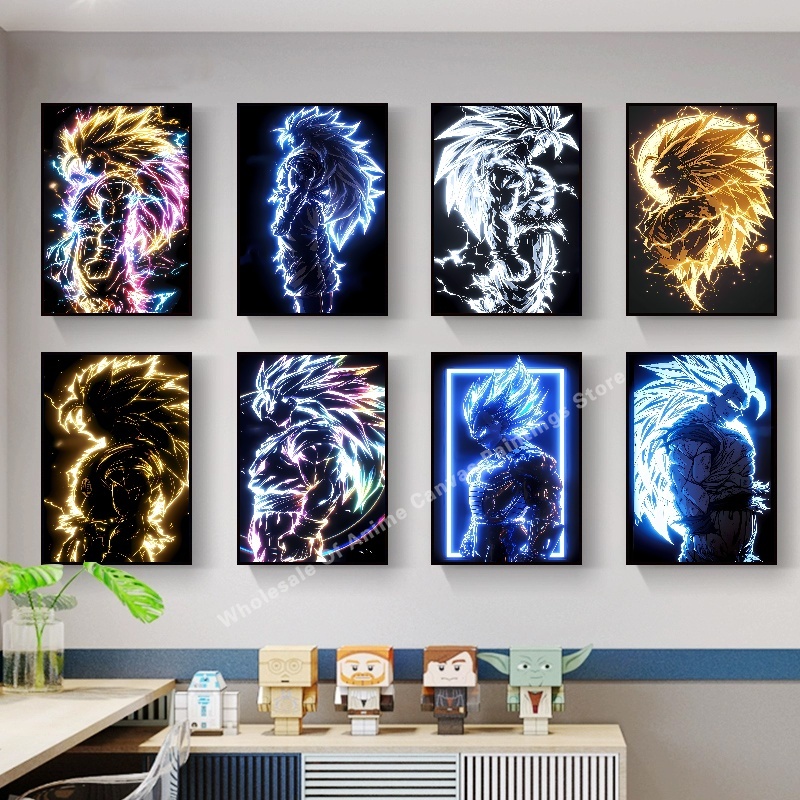 Anime Dragon Ball Wukong Neon  - Home Decor Free Images ulasan dan harga