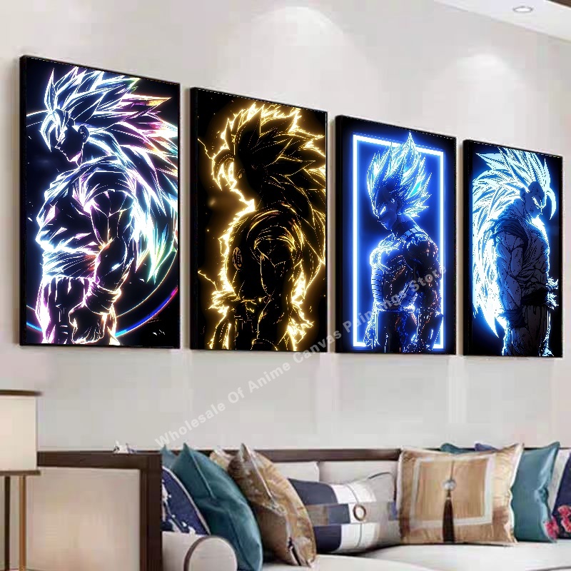 Anime Dragon Ball Wukong Neon  - Home Decor Free Images ulasan dan harga