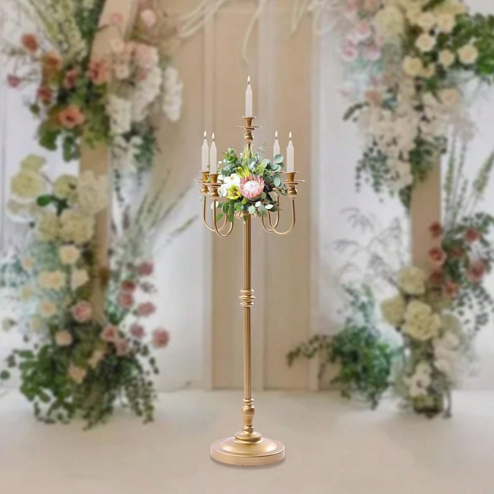 50 Inch 5 Arm Floor Candle Can - Flooring Home Decor ulasan dan harga