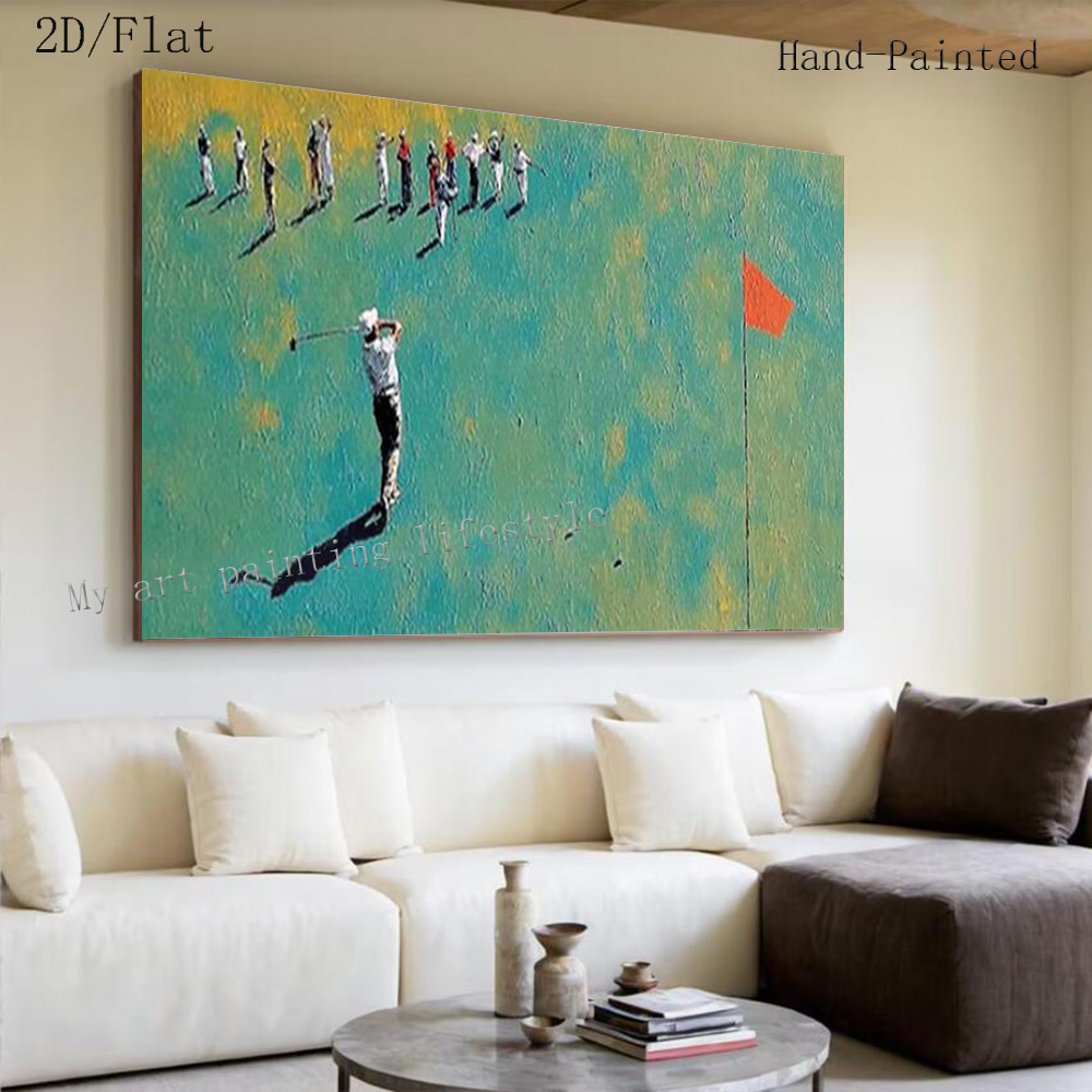 100% Handmade Abstract Oil Pai - Home Decor Free Images ulasan dan harga
