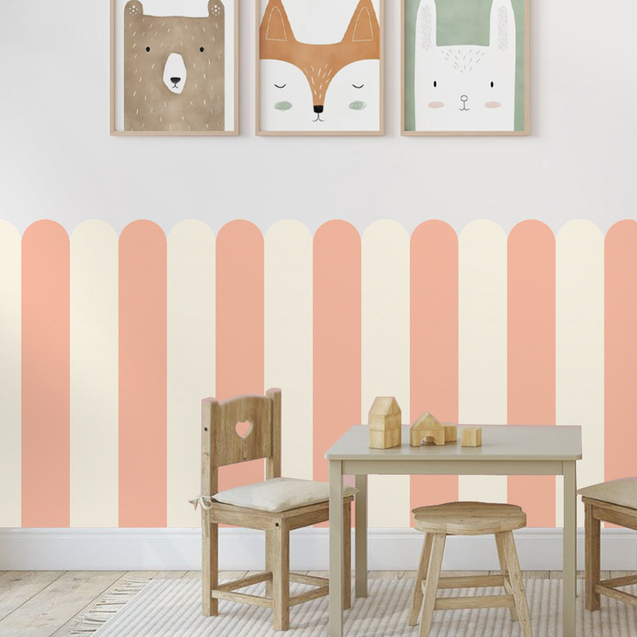 Multicolor Vertical Striped Ar - Flooring Home Decor ulasan dan harga