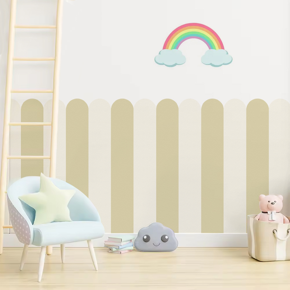 Multicolor Vertical Striped Ar - Flooring Home Decor ulasan dan harga